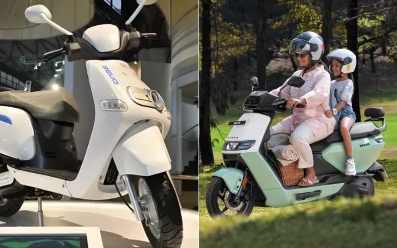 tvs icube vs ather ev scooter