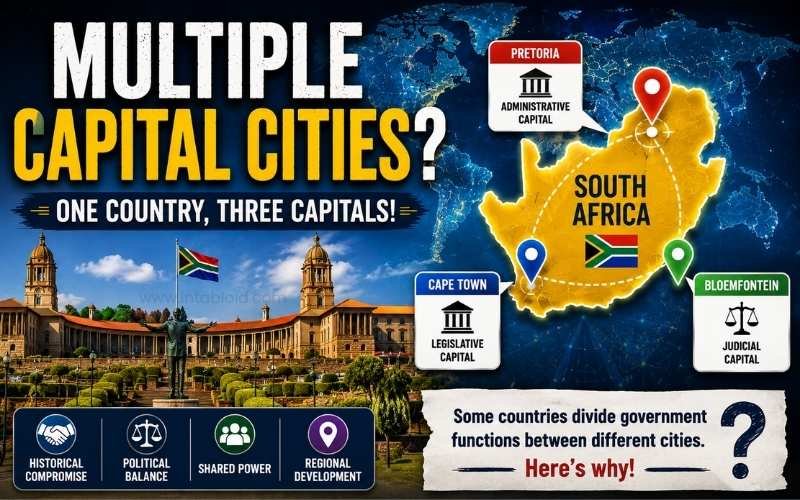 Countries With Multiple Capital Cities